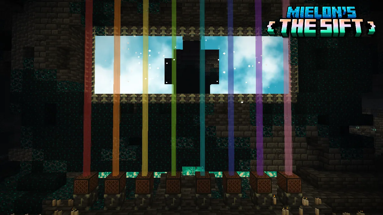 Ancient City portal in Mielon's The Sift community mod